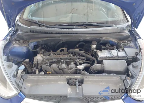 2013 Hyundai Veloster Base W/Black из США, поврежденный, VIN KMHTC6AD6DU107105